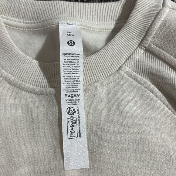 Lululemon Scuba Oversized Pullover *Wordmark RARE SPELLOUT - Picture 6 of 6